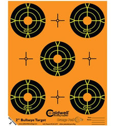 caldwell bullseye reattivi bersagli throwers autocollante x10 cible traps armeria