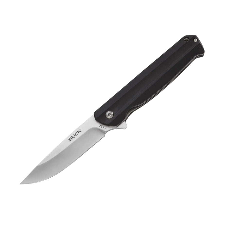 Buck Knife Langford 3-3/8in. Drop Point Folding Pocket Knife With Pocket Clip
