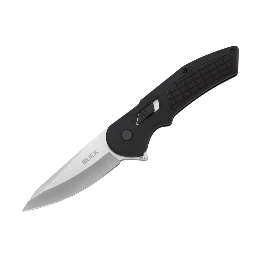 Buck Hexam 3-1/3in. Drop Point Blade Folding Pocket Knife Black