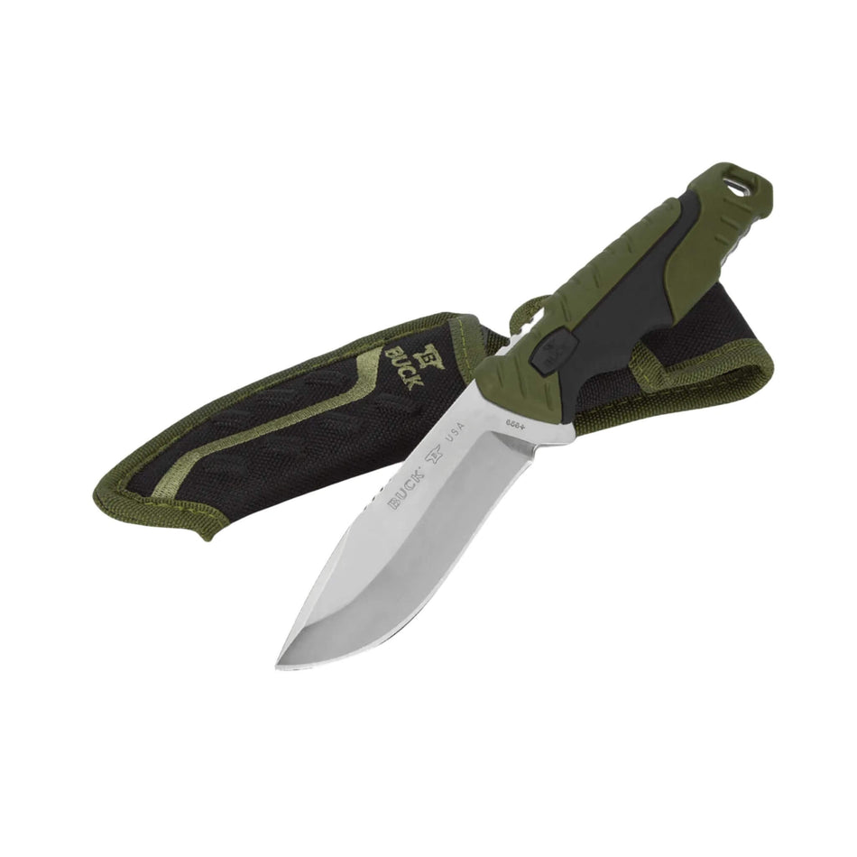 Buck Knife Pursuit Fixed 4-1/2in. Drop Point Blade With Nylon Sheath