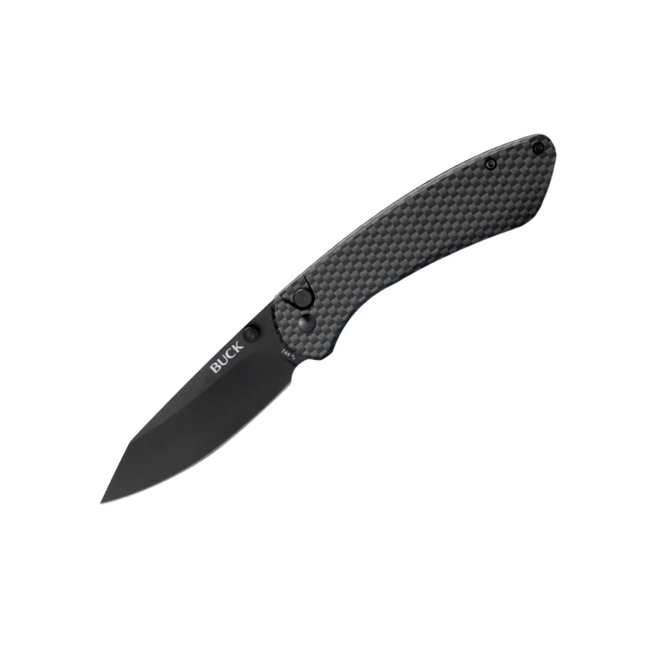 Buck Sovereign Carbon Large Clip Folding Pocket Knife