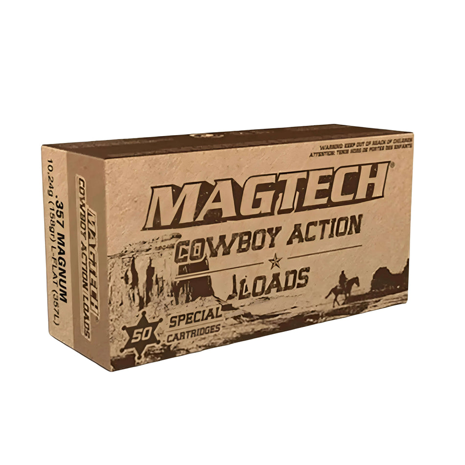 Magtech 357MAG 158gr Lead Flat Nose Ammo