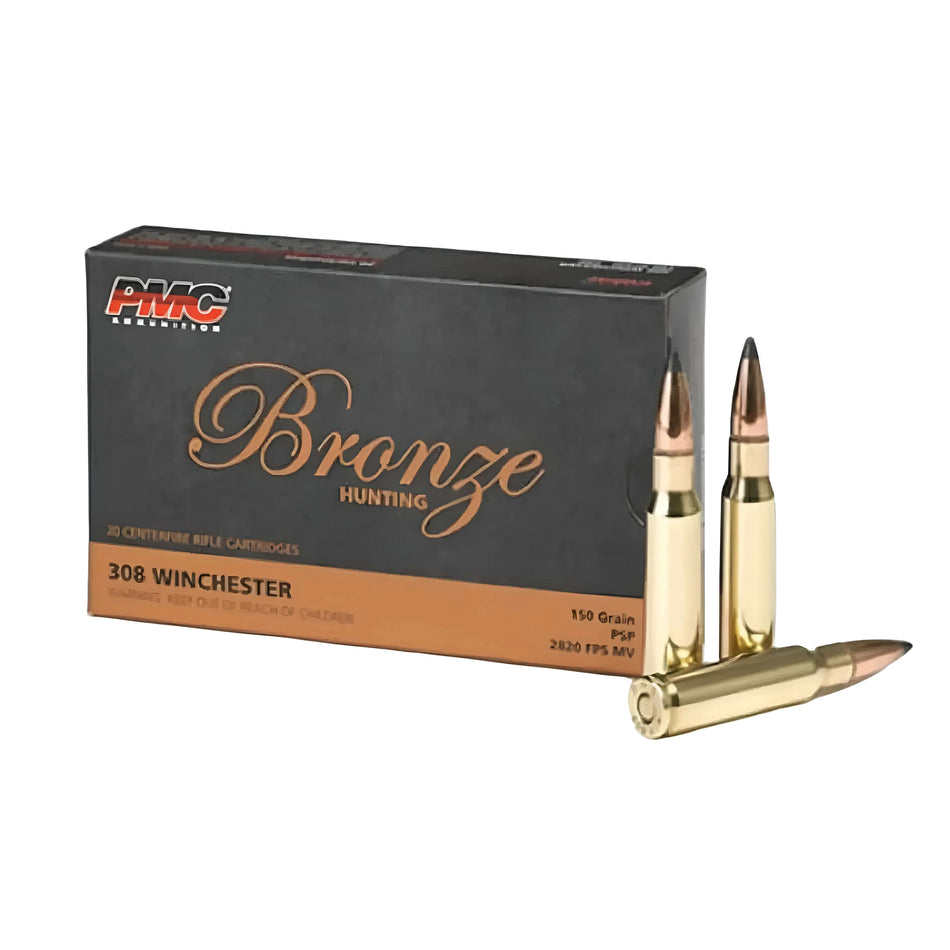 PMC Bronze Line .308Win 150gr SP 2820fps Ammo
