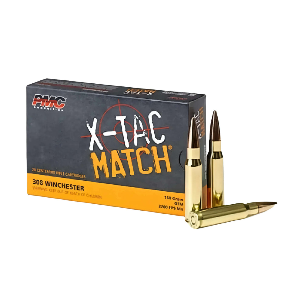 PMC X-TAC Match .308Win 168gr OTM 2700fps Ammo