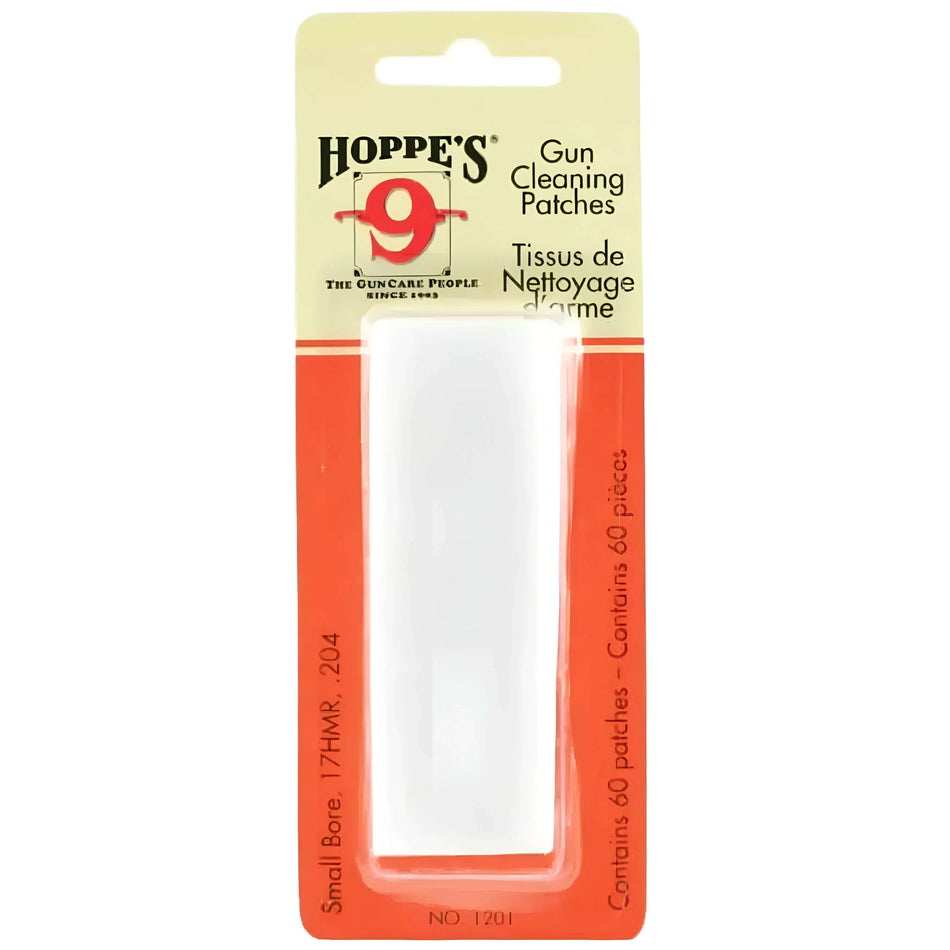 Hoppes Synthetic Patches 17Cal-20Cal -60 Pack