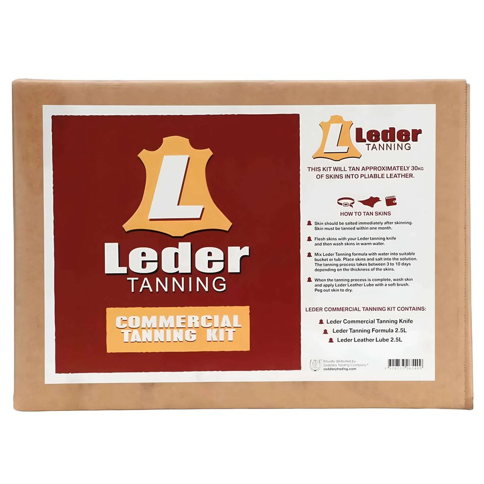 Leder Tanning Kit Commercial