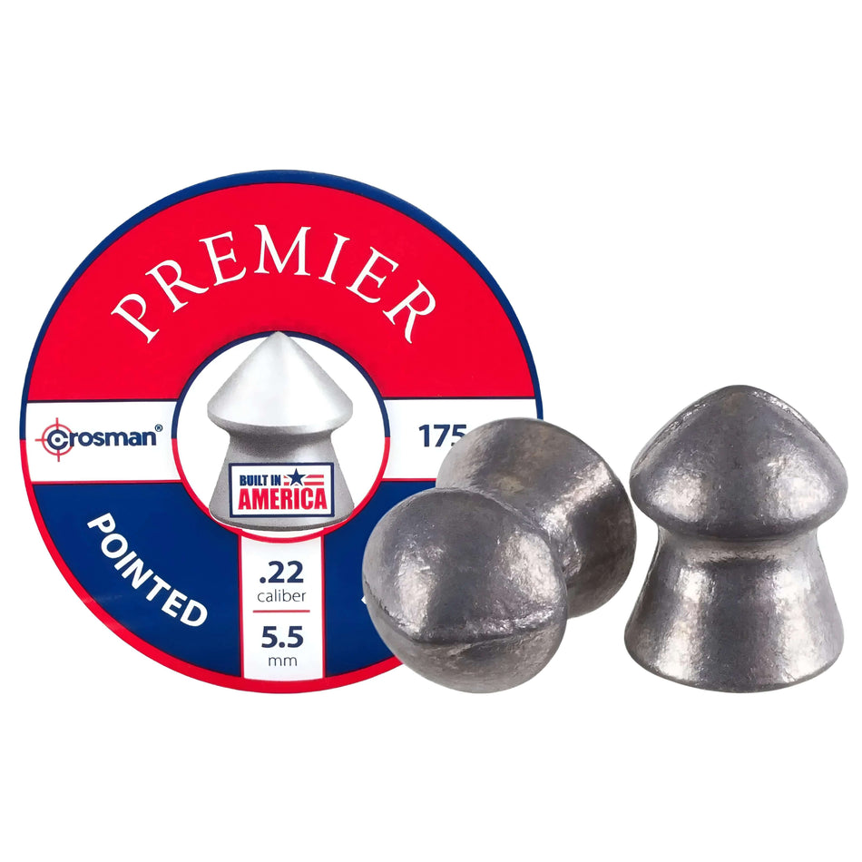 Crosman Pointed .22Cal 14.3gr Air Rifle Pellets