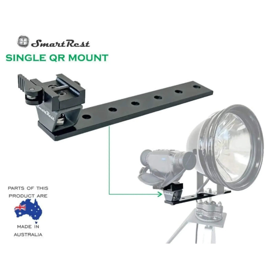 SmartRest Single QR Mount With Pic Rail