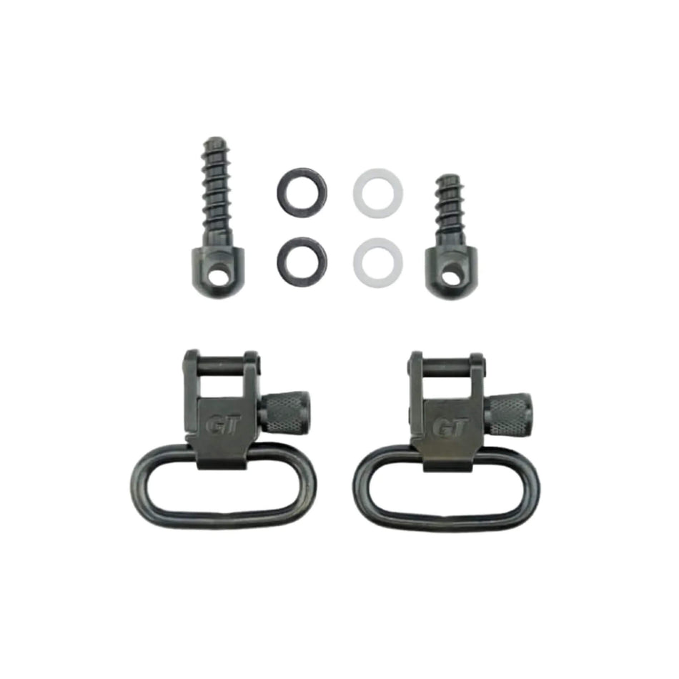 Grovtec Wood Screws Studs And Swivel Set - 1 Loops Pair