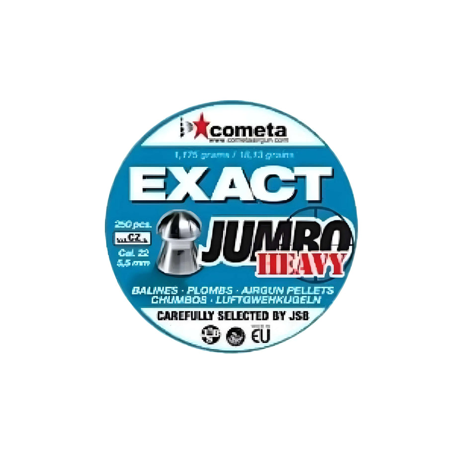 Cometa Exact Jumbo HEAVY .22Cal 18.13gr Air Rifle Pellets