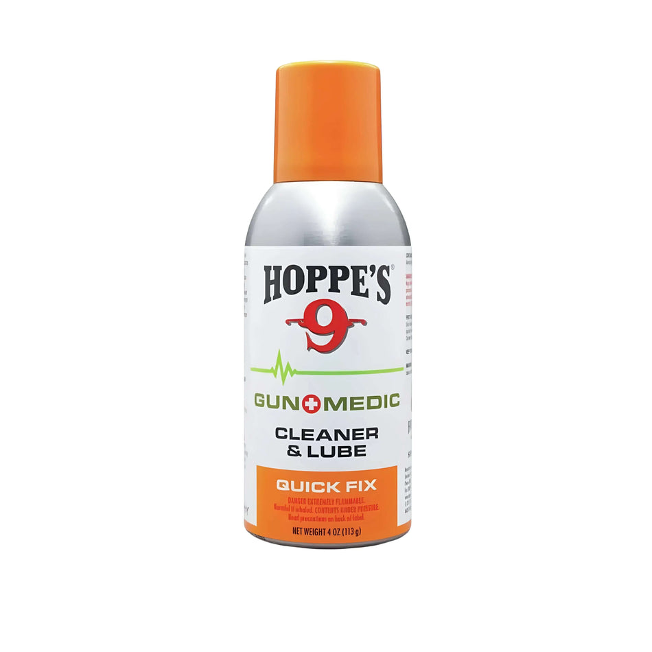 Hoppes No 9 Gun Medic Solvent And Lube 4oz Aerosol