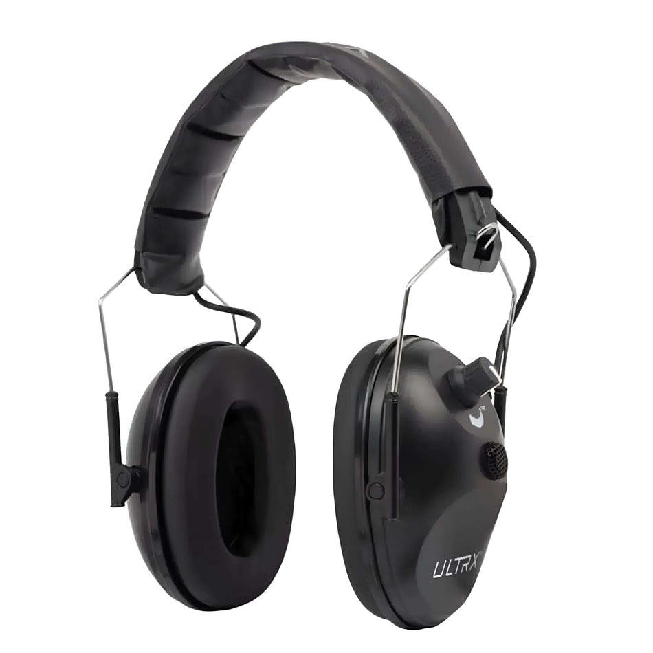 Allen Ultrx Electronic Ear Muffs Black 23NRR