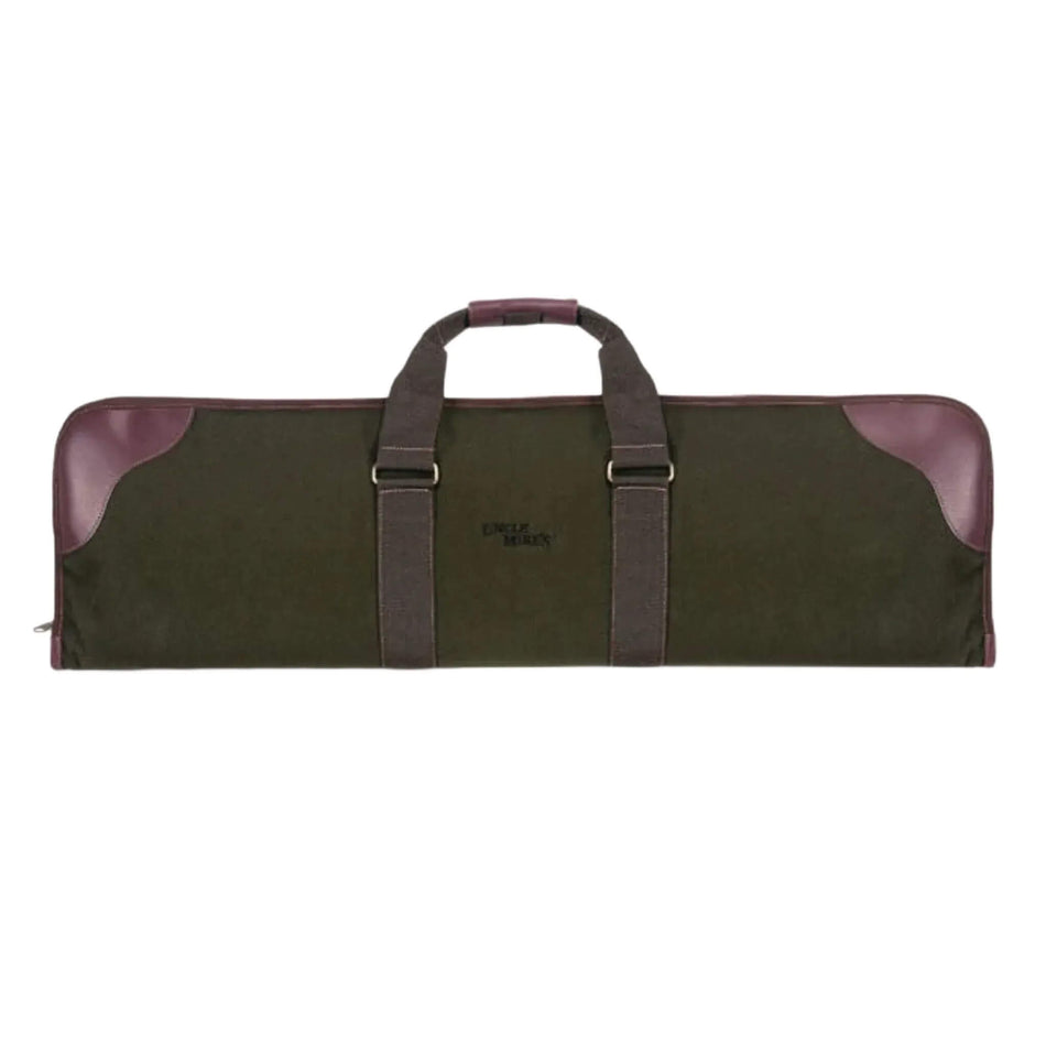 Uncle Mikes Canvas Over / Under Shotgun Case Black 33in.