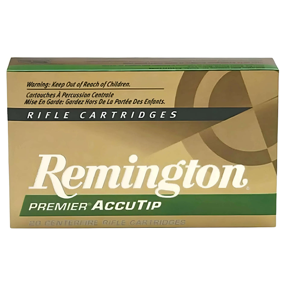 Remington Premier 17Rem 20gr AccuTip 4250fps Ammo