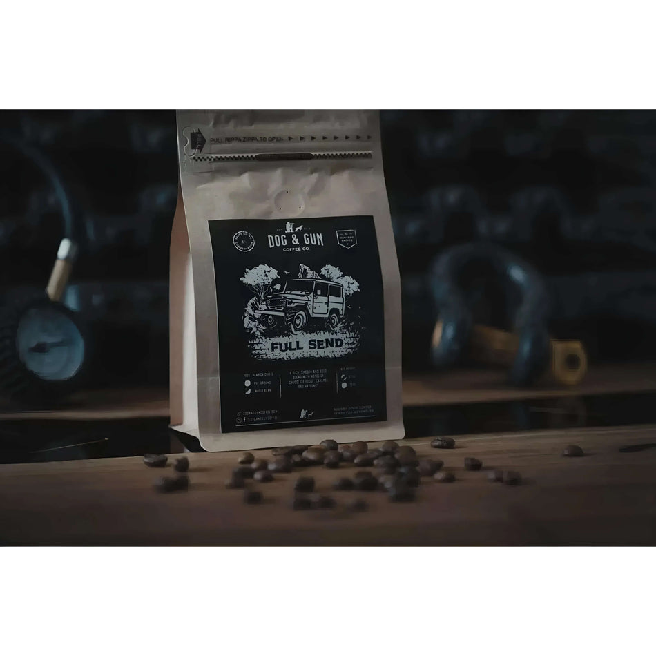 Dog & Gun FULL SEND Rich/Bold/Medium Roast Whole Beans
