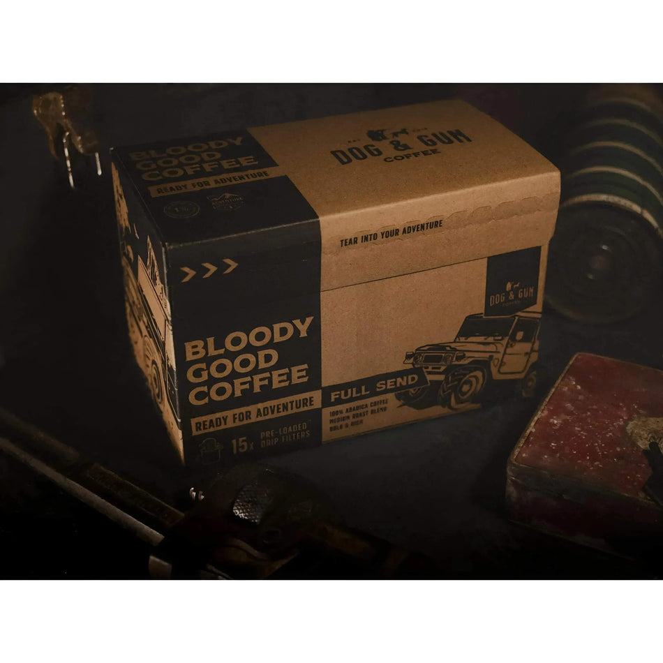 Dog & Gun FULL SEND Pre-Loaded Drip Filters