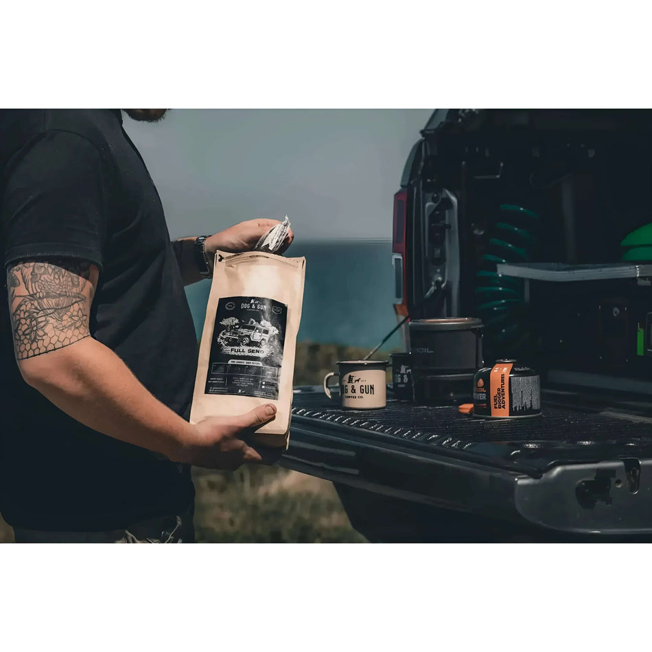 Dog & Gun FULL SEND Pre-Loaded Drip Filters Naked Packs