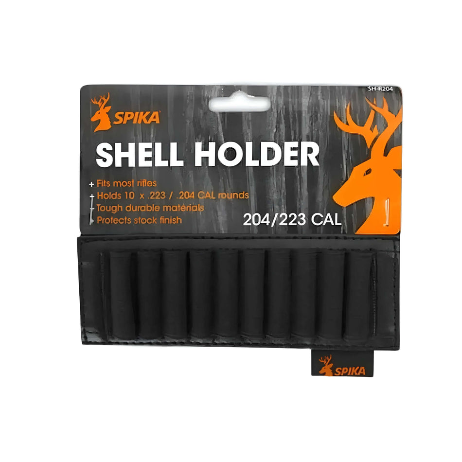 Spika Elastic Buttstock Shell Holder Rifle 204Cal/223Rem