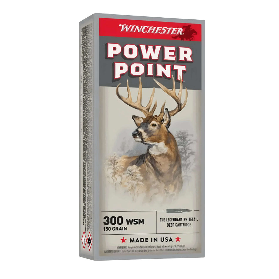 Winchester Super X 300WSM 150gr Power-Point 3270fps Ammo