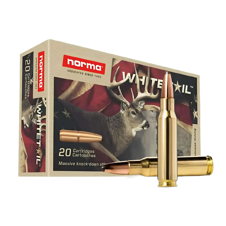 Norma Whitetail 7mmRemMag 150Gr Soft Point 3018fps