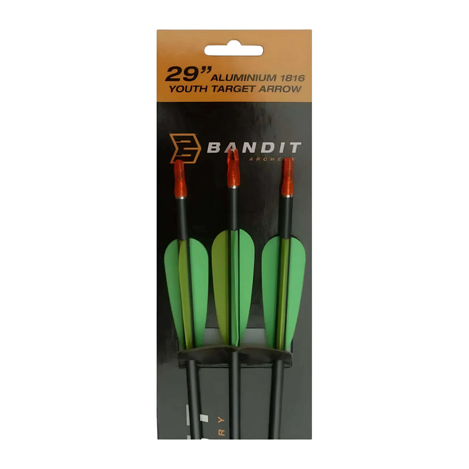 Bandit Aluminium Youth Target Arrow 29in. - 3 Pack