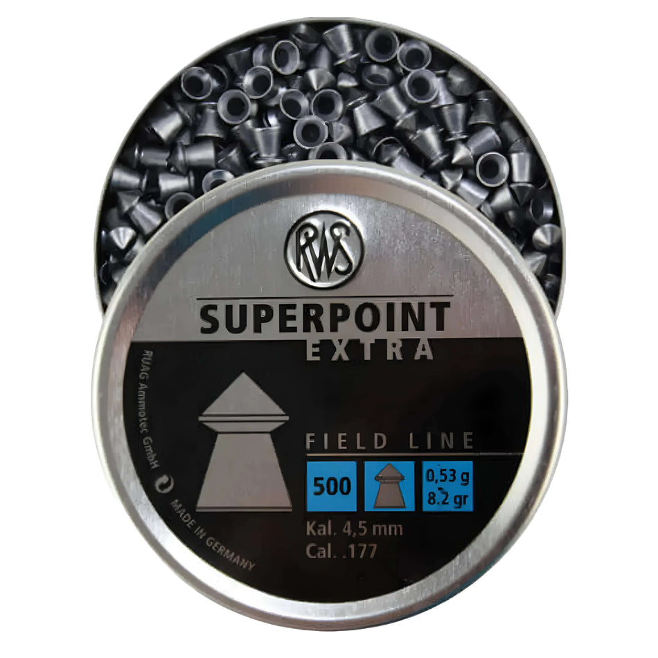 RWS Superpoint Extra Pointed .177Cal 8.2gr Air Rifle Pellets