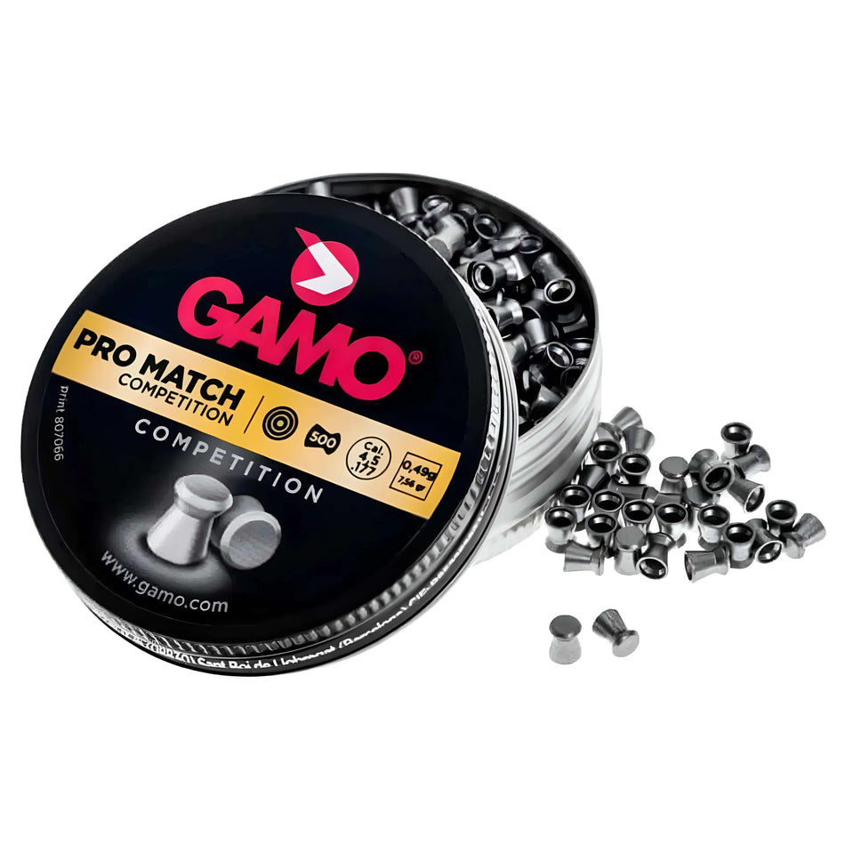 Gamo Pro-Match Flat .177Cal 7.56gr Air Rifle Pellets