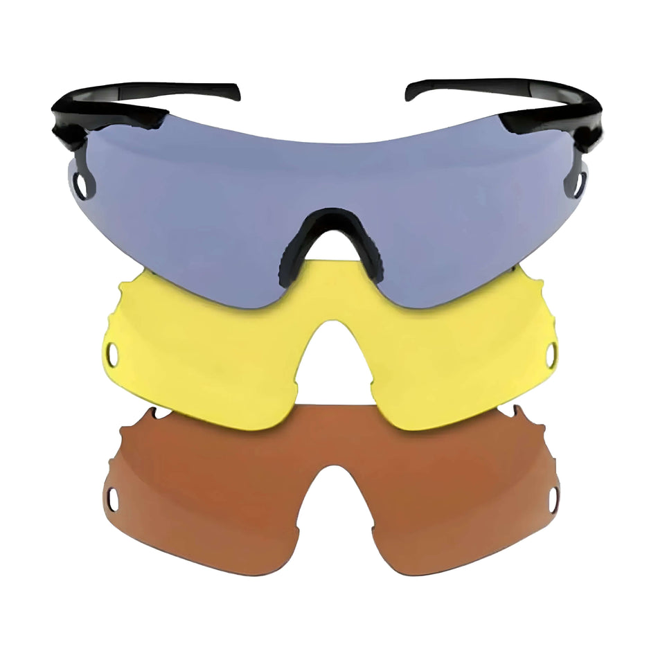 Beretta Trident Shooting Glasses 3 lens