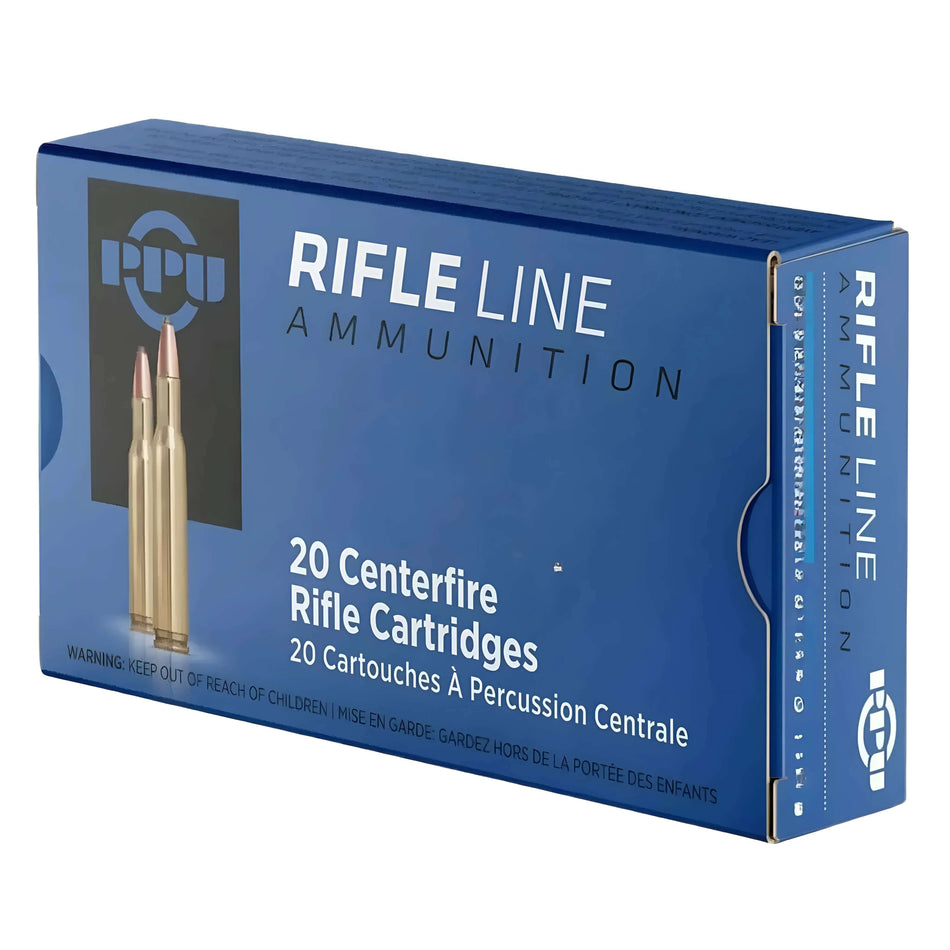 PPU 7.62x39mm 123gr Pointed Soft Point 2350fps Ammo