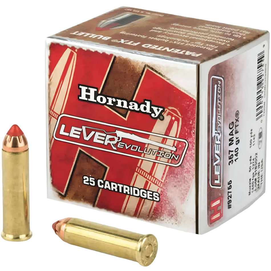 Hornady LEVERevolution 44RemMag 225gr FTX 1410fps Ammo