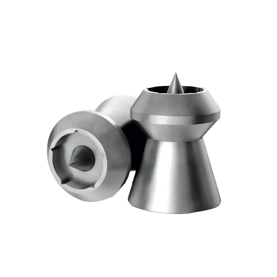 H&N Terminator Hollow Point With Tapered Tip .22Cal 16.36gr Air Rifle Pellets
