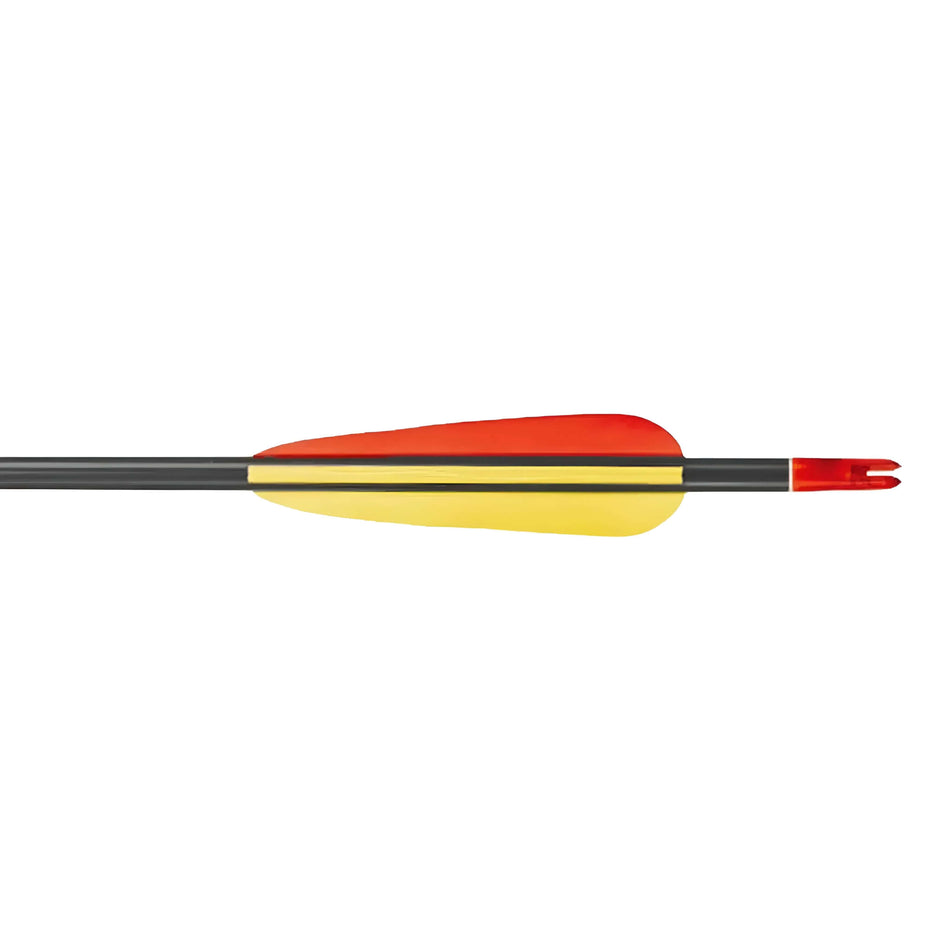 EK Archery 2118 Alloy Field Arrow With Screw-In Point & Turing Nock