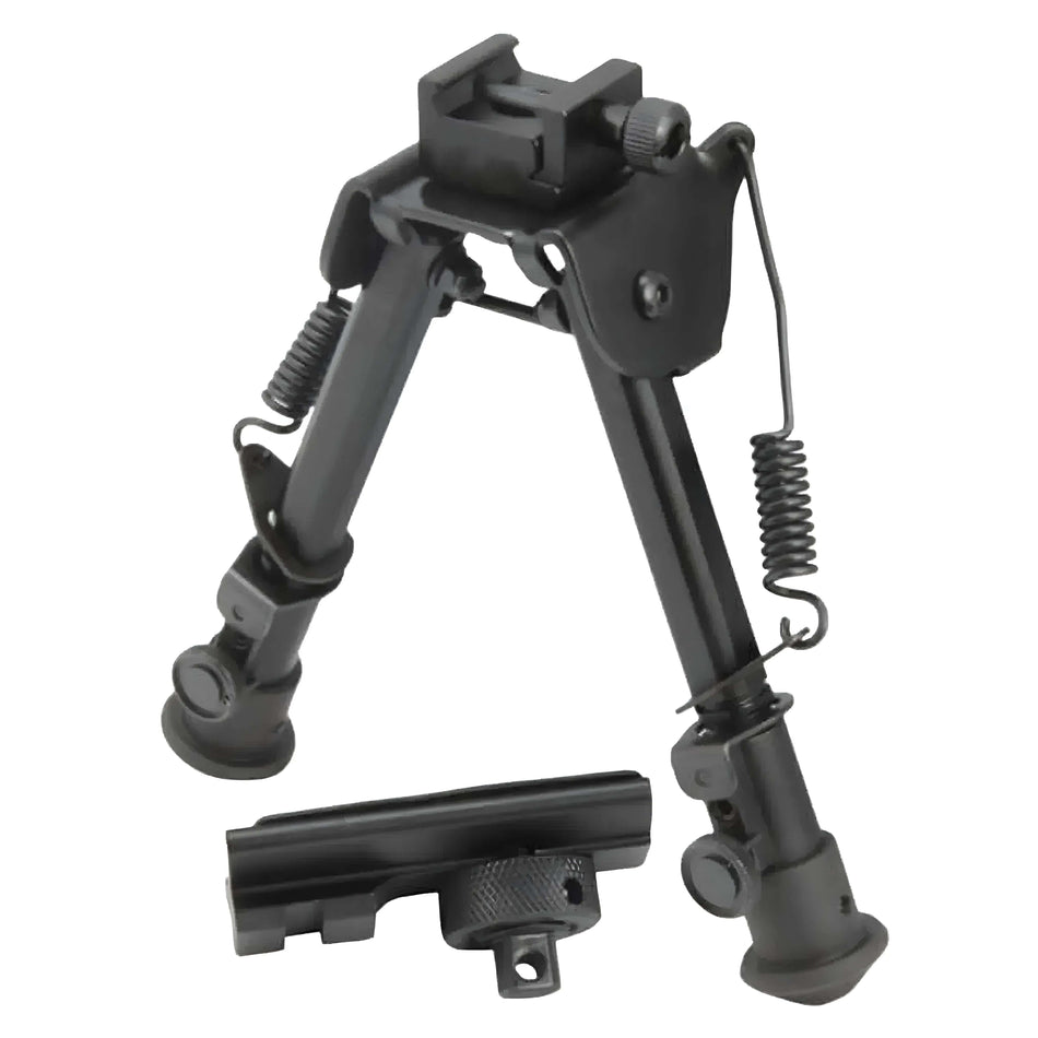 Dingo Bipod 6.3in.-7.68in. Foldable Alum. Picatinny/Weaver/Swivel Stud Mounts