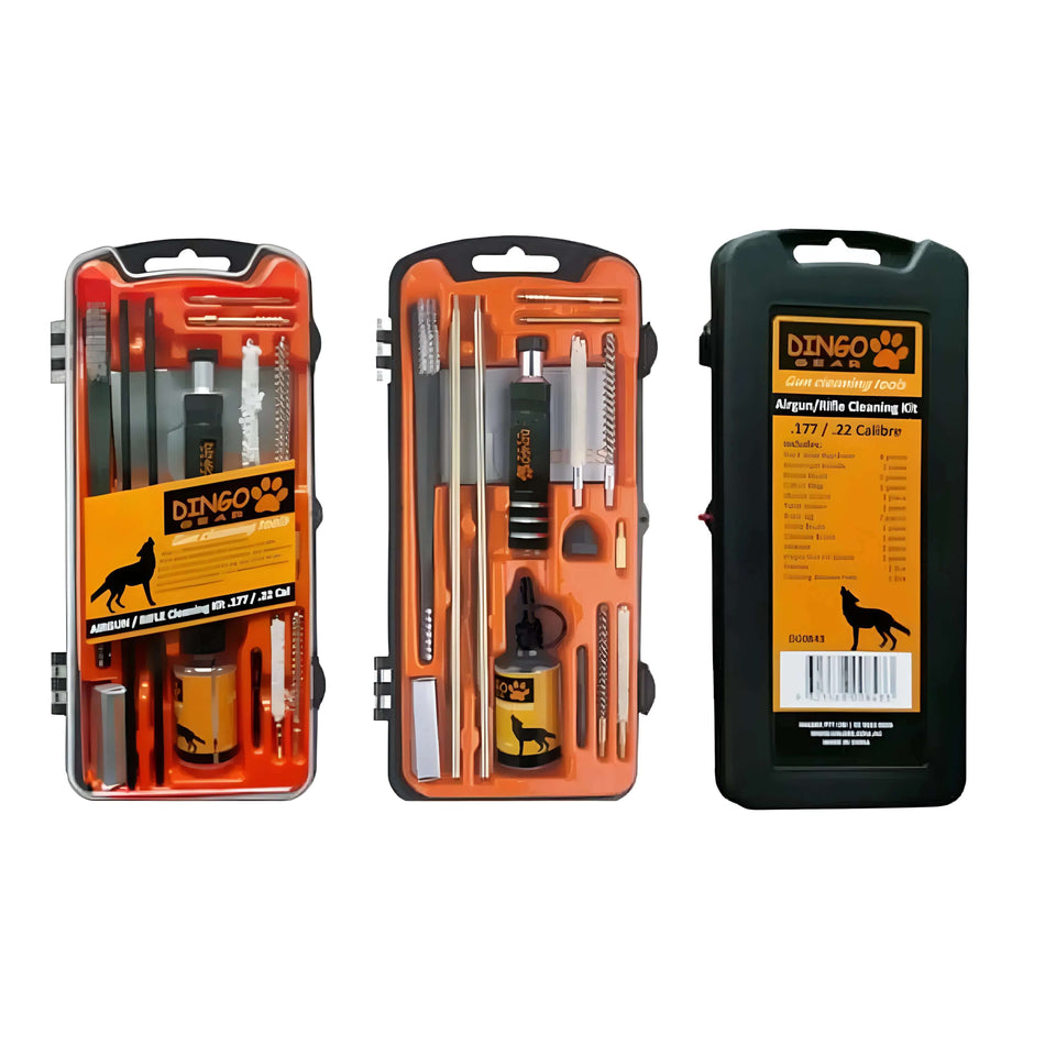 Dingo Cleaning Kit - Airgun/Rifle .177/.22Cal