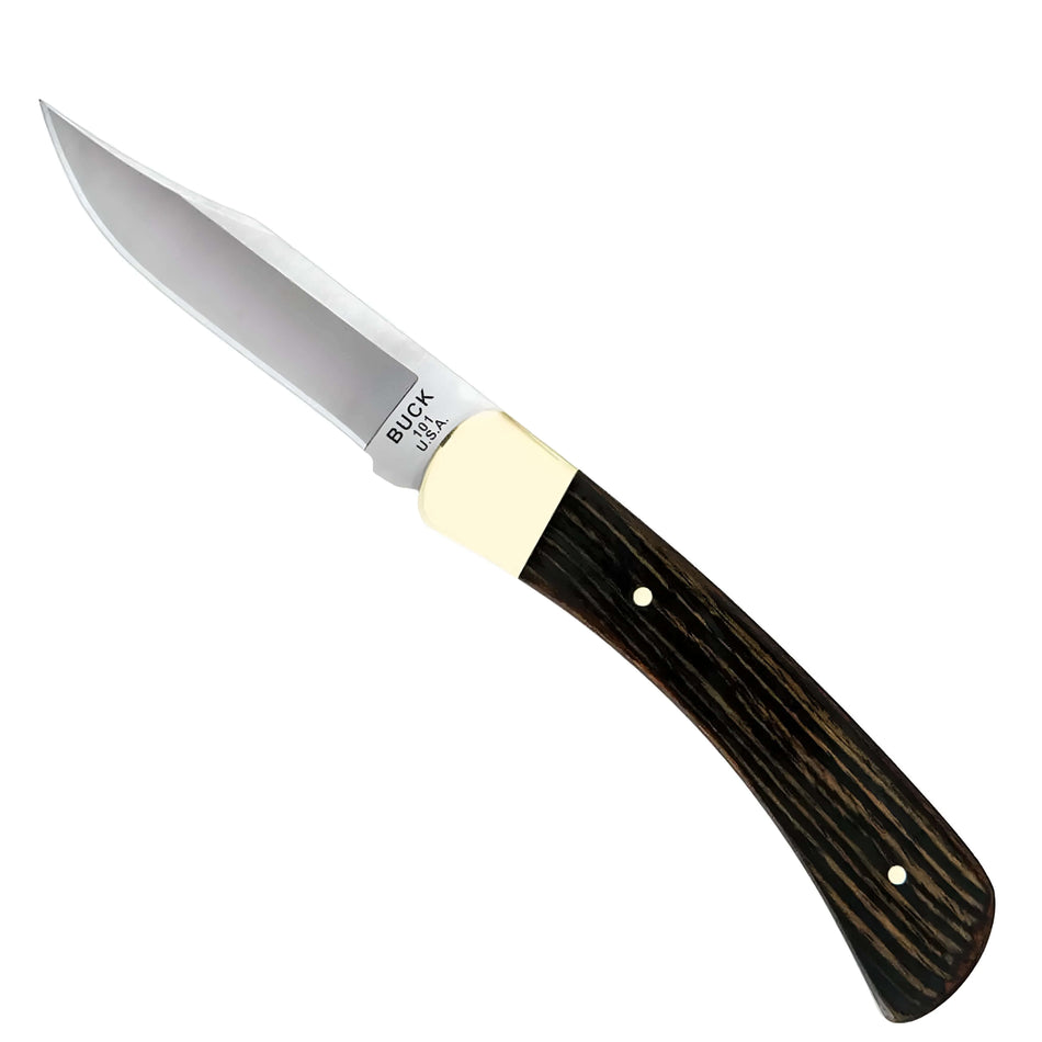 Buck Hunter 3-3/4in. Fixed Clip Point Knife With Sheath