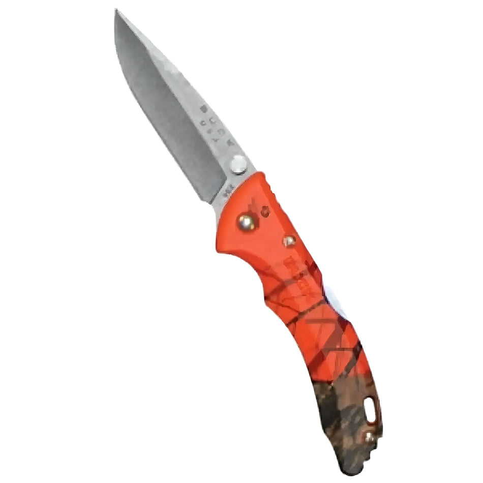Buck Bantam Orange Head Hunter 2-3/4in. Drop Point Folding Pocket Knife