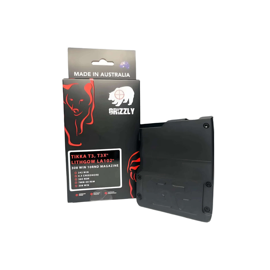 Grizzly Tikka/Lithgow .308Win 10 Round Magazine