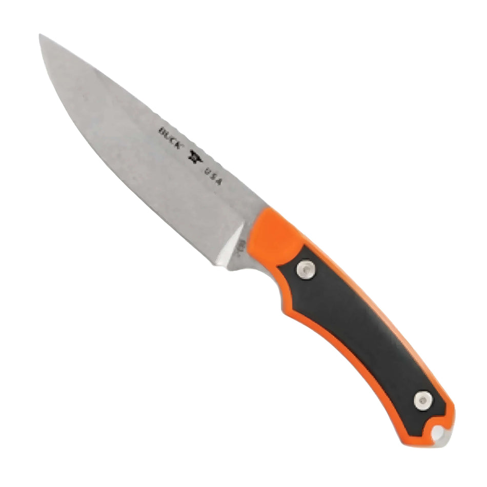 Buck Alpha Guide Drop Point Fixed Blade Knife With Sheath