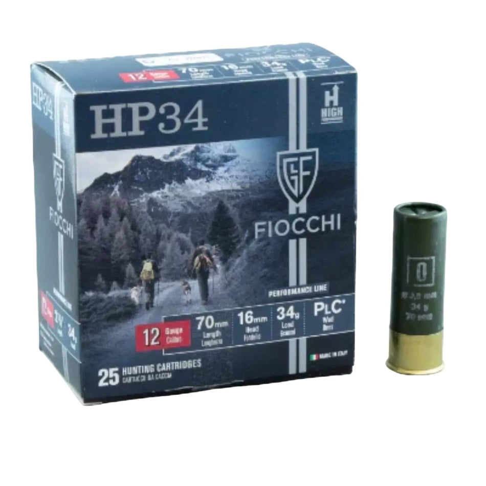 Fiocchi HP 12Ga 34Gram Lead BBs Field Load 2-3/4in. 1375fps Ammo