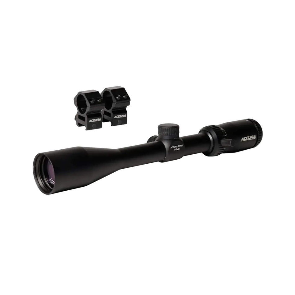 Accura Rapid Extreme 4-12x40 Ilum BDC 30mm with Weaver Rings