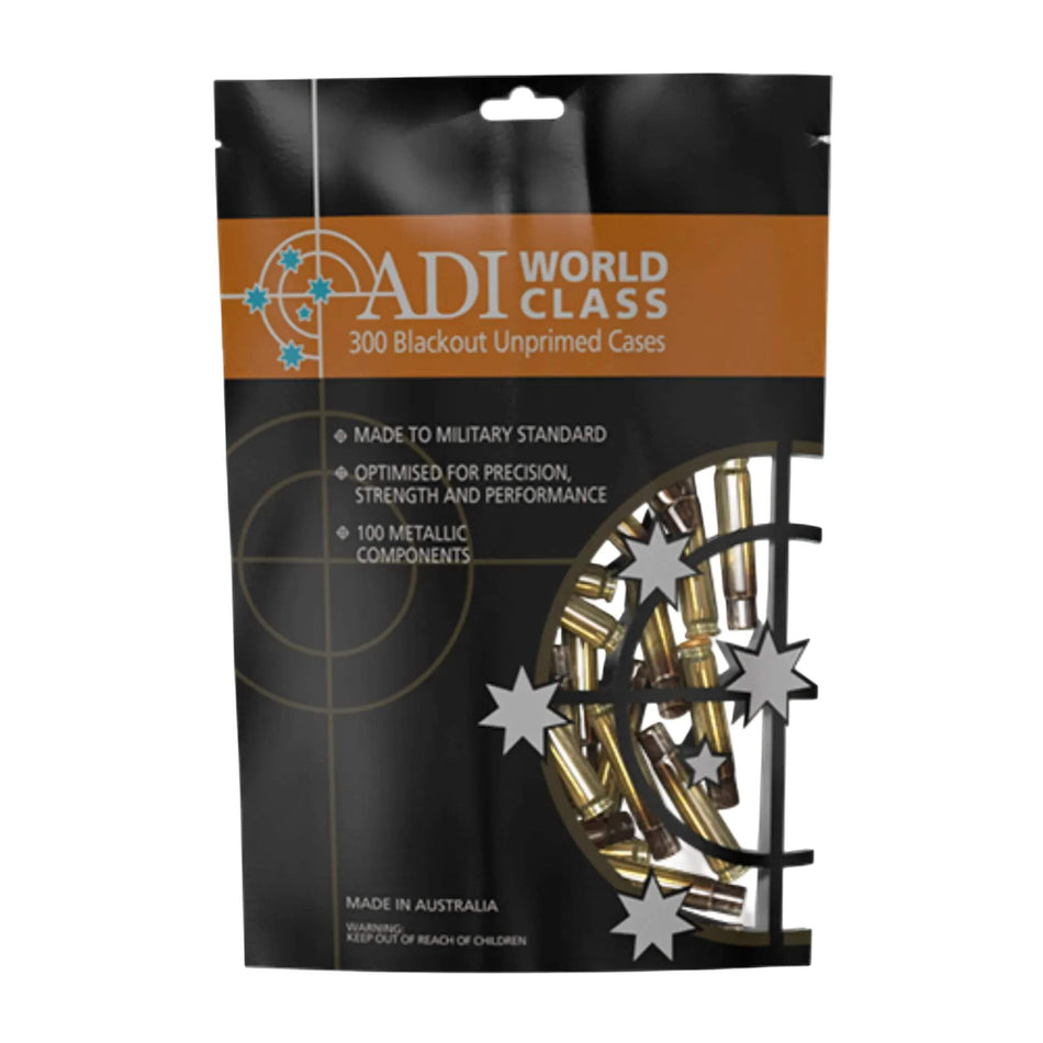 ADI Unprimed Brass 300Blackout