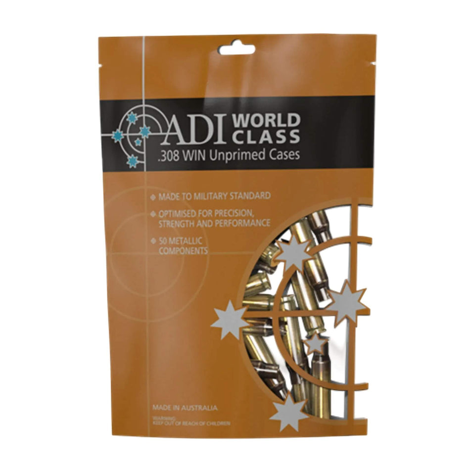 ADI Unprimed Brass - 308Win