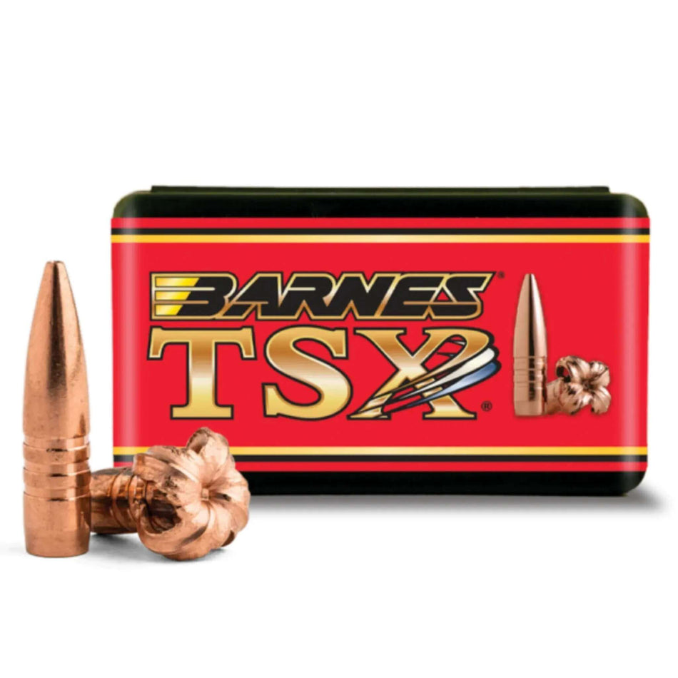 Barnes TSX 30Cal .308 180gr Boat-Tail Projectiles