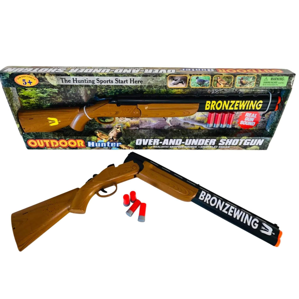 Bronze Wing Over & Under Toy Shotgun