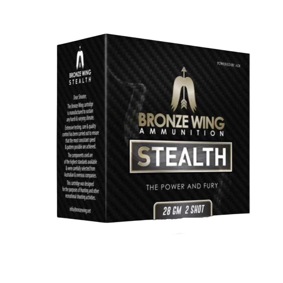 Bronze Wing Stealth 12Ga 28Gram Lead 8s Target Load 2-3/4in. 1225fps Ammo