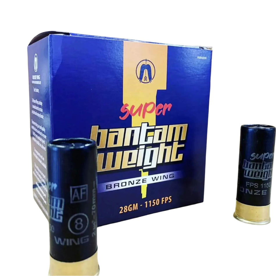 Bronze Wing Super Bantamweight 12Ga 28Gram Lead 7.5s Target Load 2-3/4in. 1150fps Ammo