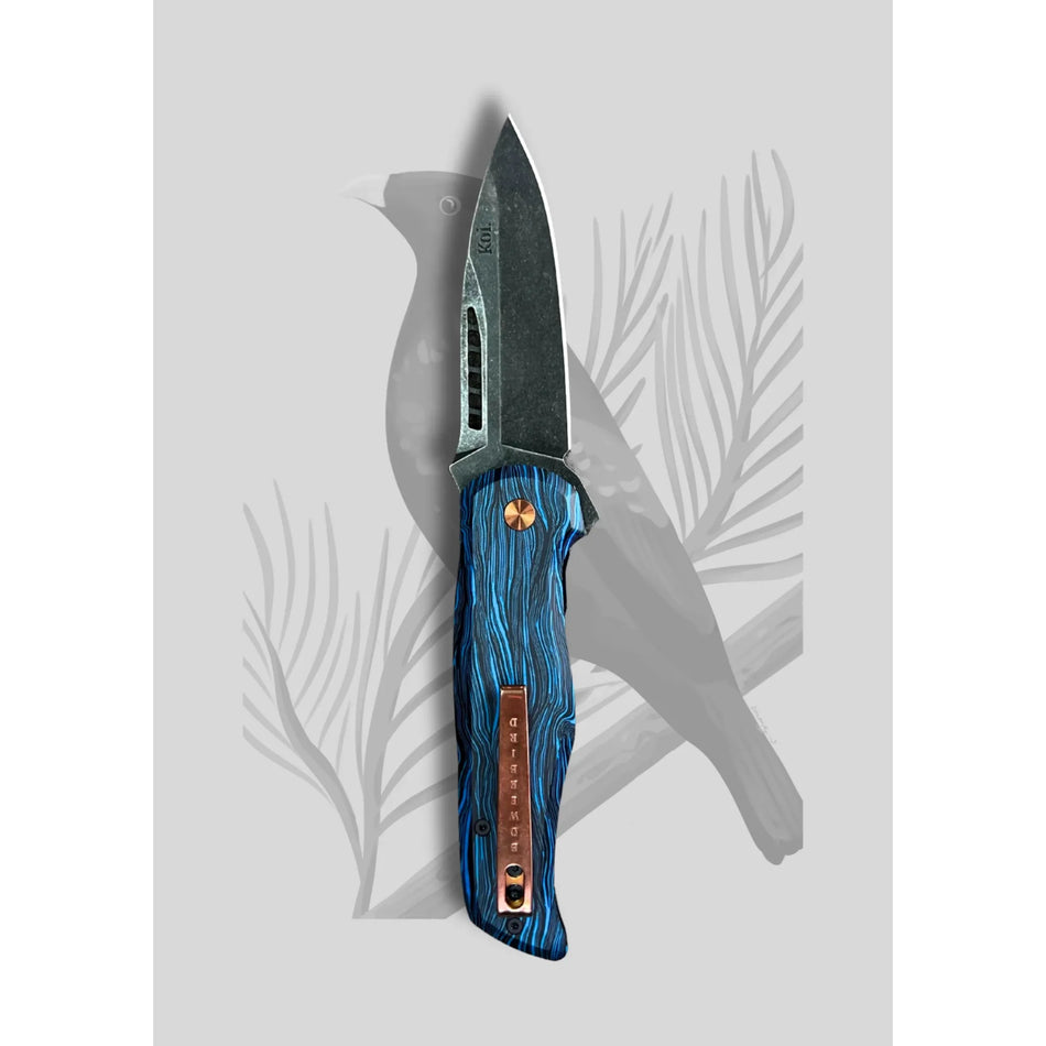 KOI Knives - "The Bowerbird" Male EDC Pocket Knife