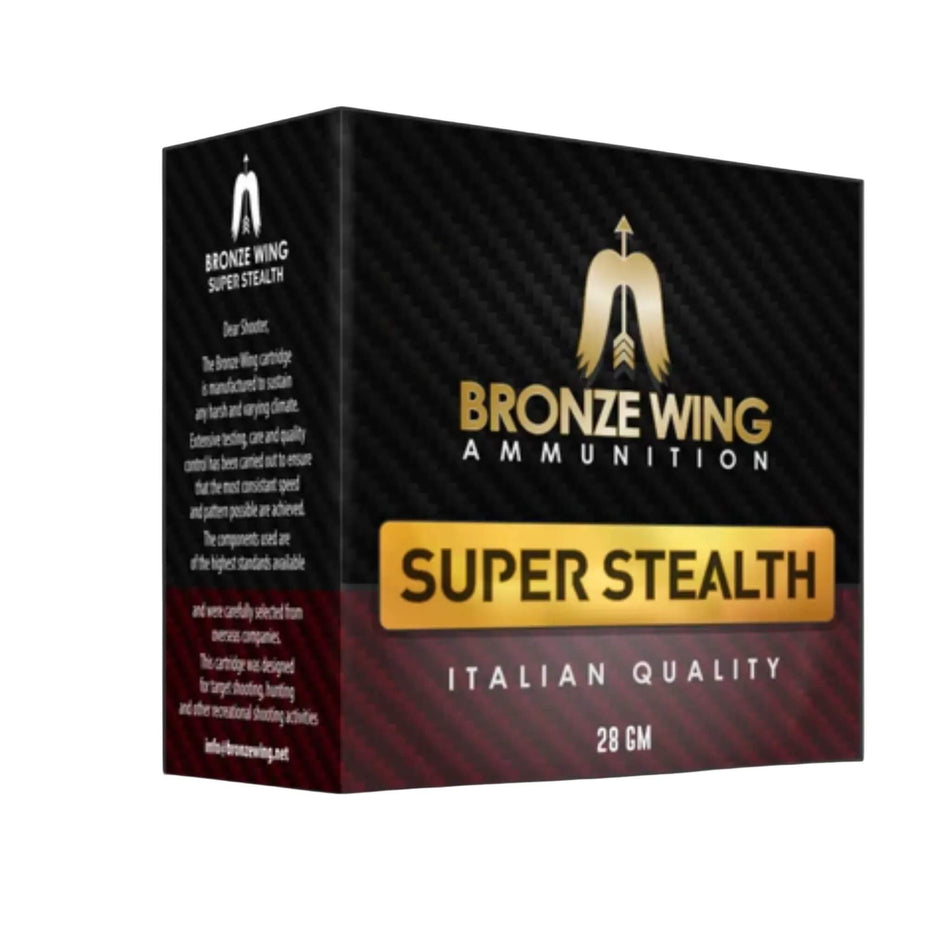 Bronze Wing Super Steath 12Ga 28Gram Lead 7.5s Target Load 2-3/4in. 1275fps Ammo