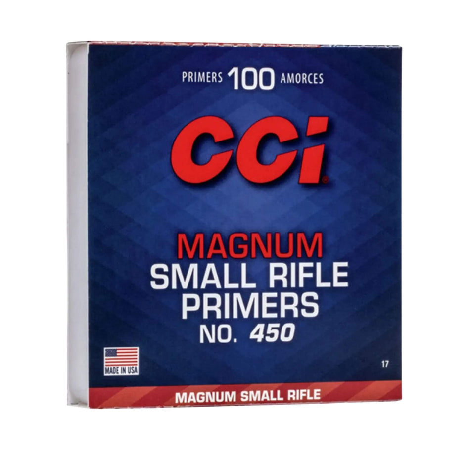 CCI 450 Small Rifle Magnum 17EU Primers