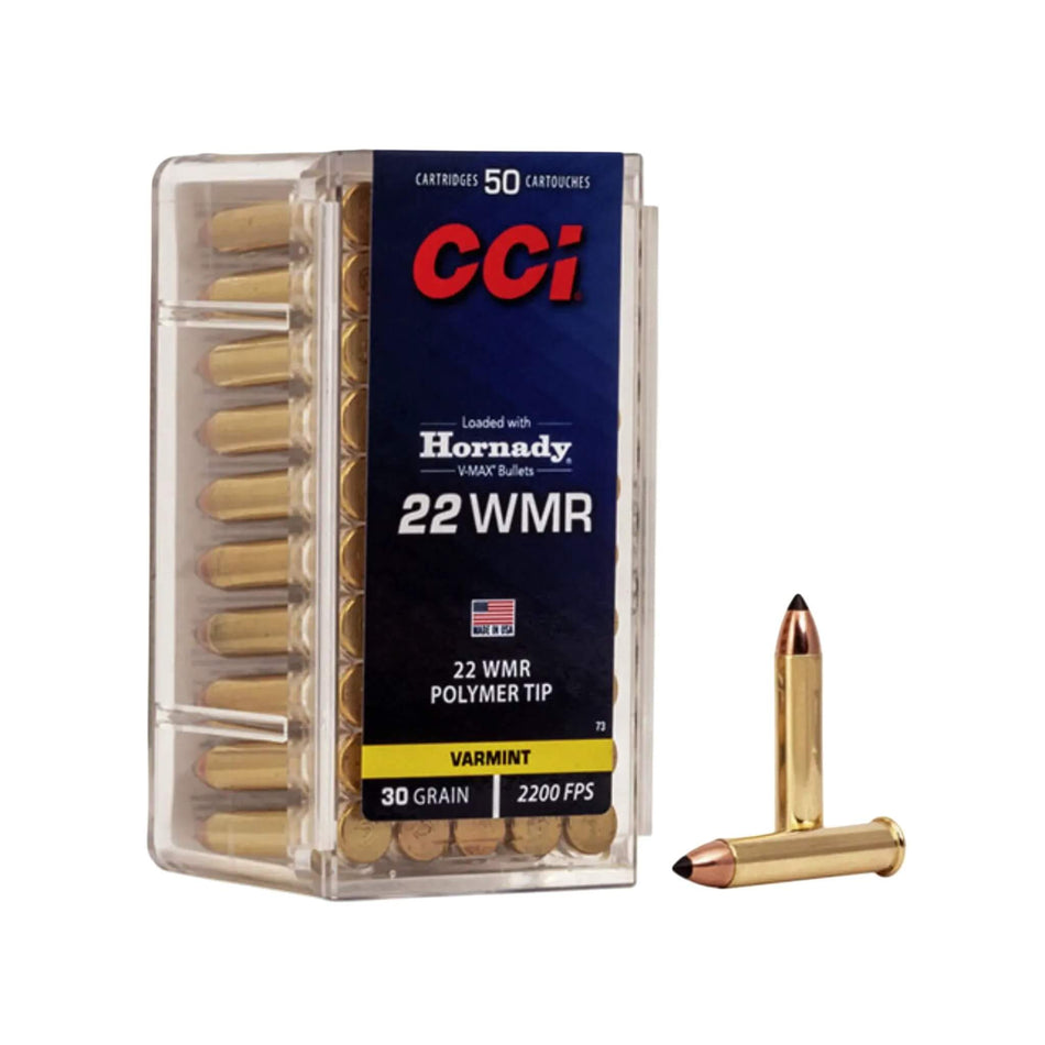 CCI 22WMR 30Gr V-Max 2200Fps Ammo